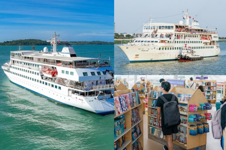 世界最大「海上圖書館」來了！望僕號停靠基隆港，2,000種主題藏書、超美景觀咖啡廳手刀預約登船
