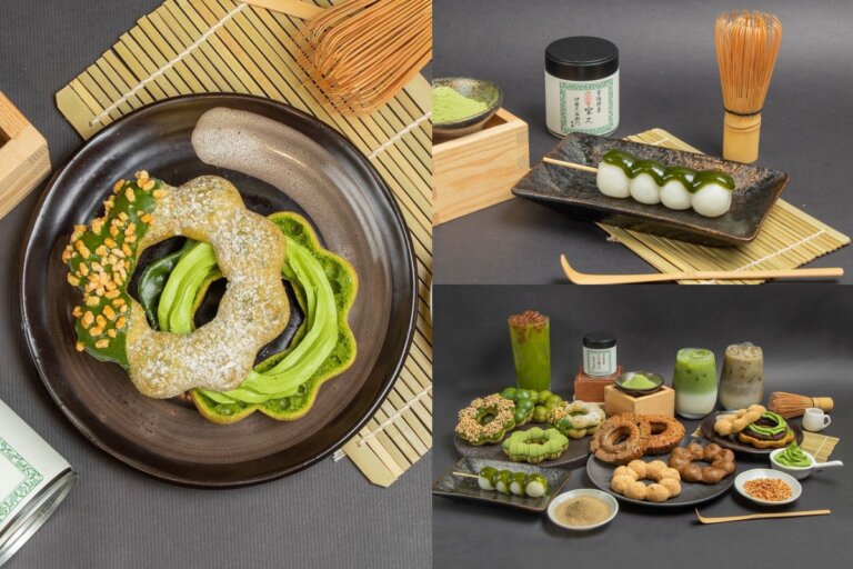 「Mister Donut x 伊藤久右衛門」百年宇治茶饗宴開嗑！抹茶卡士達波堤、紅豆珍珠抹茶15新品一次收