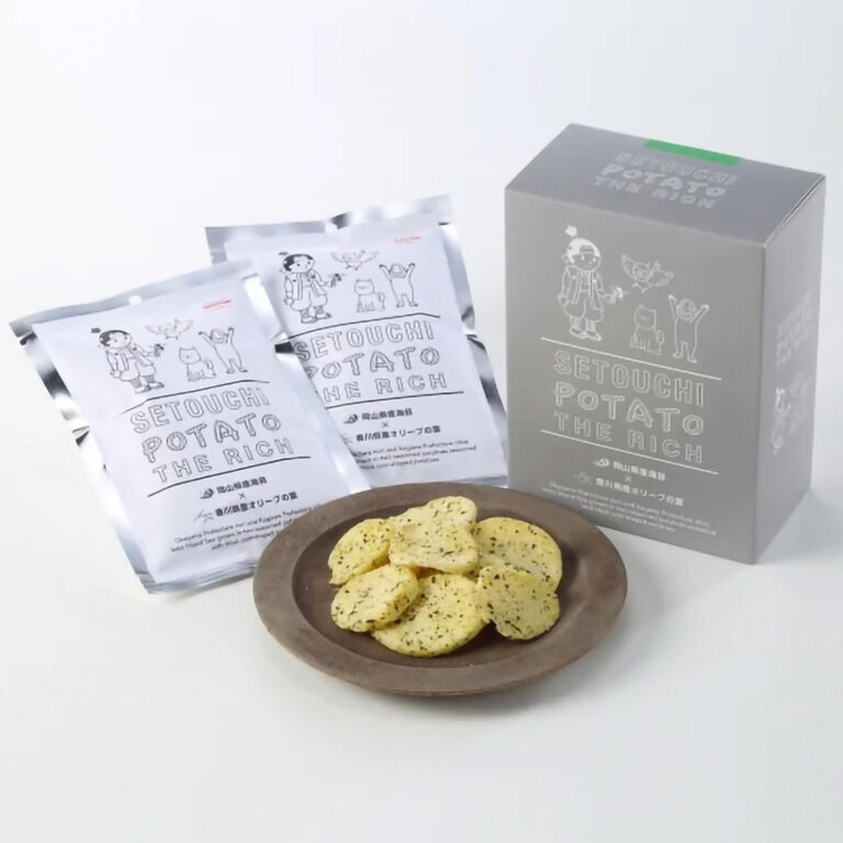 瀨戶內桃太郎洋芋片開箱!橄欖葉尬海苔?厚切涮嘴新滋味