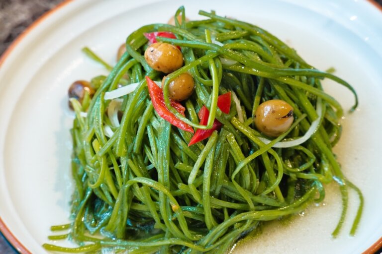 水蓮的長度可超過1公尺！水蓮怎麼料理可使口感保持清脆？