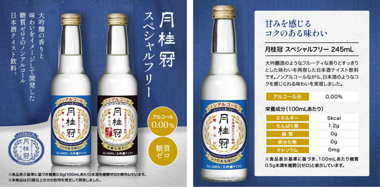不喝酒也能體驗大吟釀！月桂冠推出0酒精風味飲，香氣層次一樣迷人