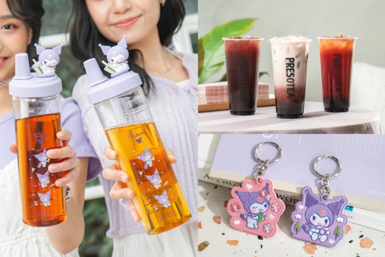 鮮茶道 x 酷洛米夢幻聯名！超搶手「酷洛米冷水杯」加開預購，3款紫酷桑椹系列飲品清爽上市