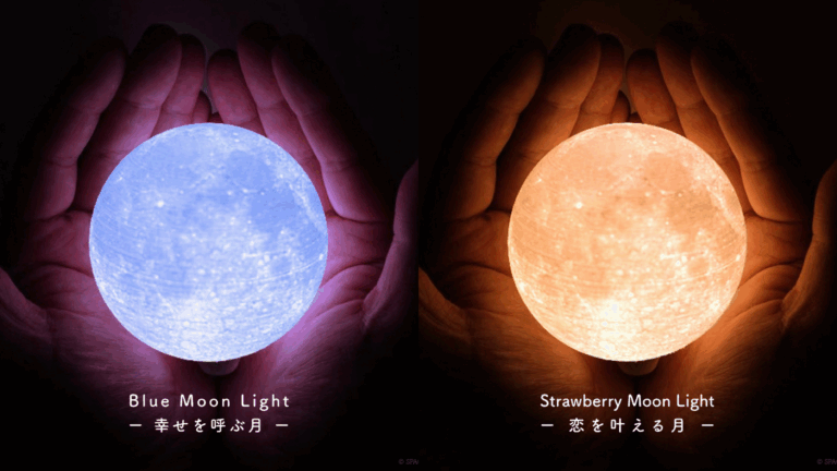為戀情許願的月光:SPACE++「Strawberry Moon Light 草莓月」3D 月球燈開箱介紹