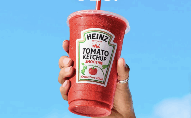 你敢挑戰嗎？Heinz 全新「Ketchup Smoothie」將番茄醬變潮飲